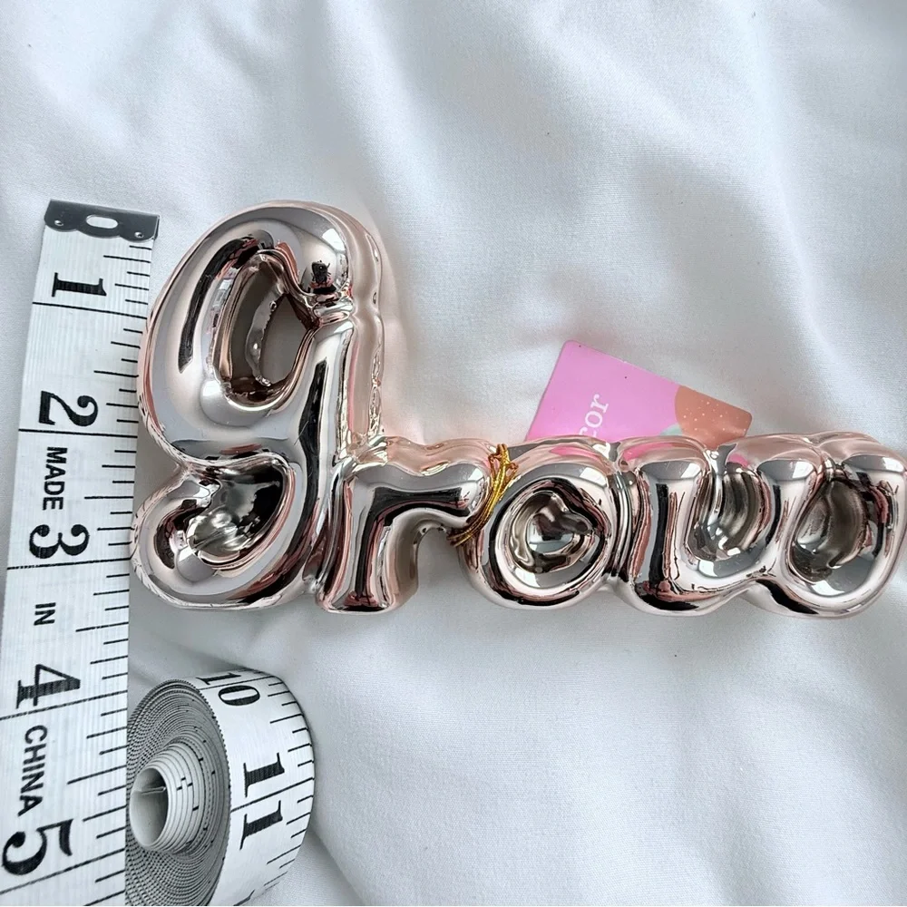 Rose gold 'Grow' ceramic Decorative Piece